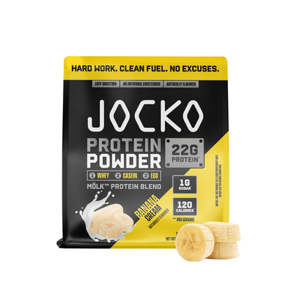 Jocko Fuel Whey Protein Powder, 22g Protein, Digestive Enzymes + Probiotic Blend