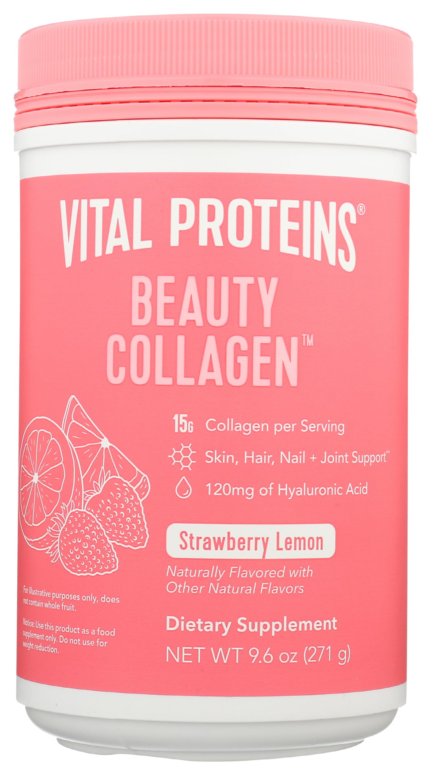 Vital Proteins Beauty CollagenPowder15ghyaluronic acidskin,hair,nail,joint supportBottleyes