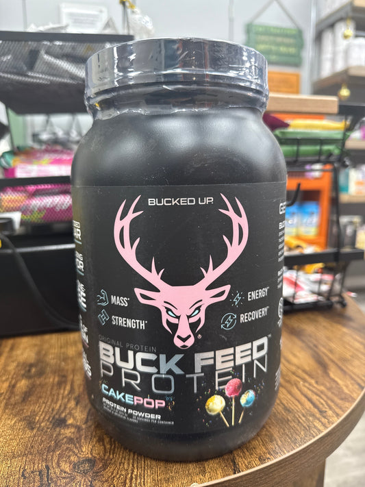 Bucked Up Feed Protein Powder Cake Pop (30 Servings)