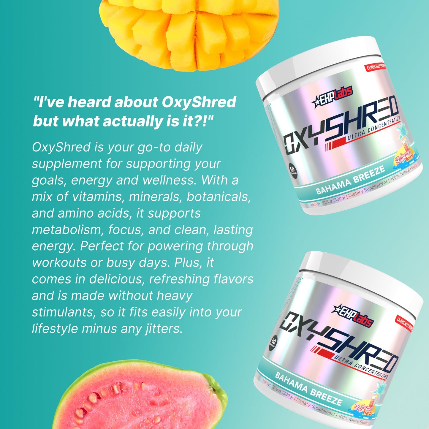 EHP Labs OxyShred Thermogenic Fat Burner Pre-Workout