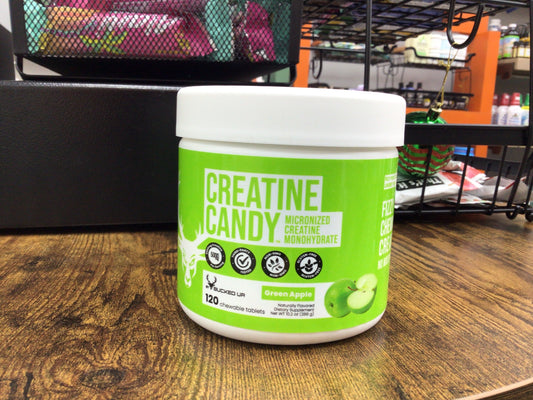 Bucked Up Creatine Candy Green Apple
