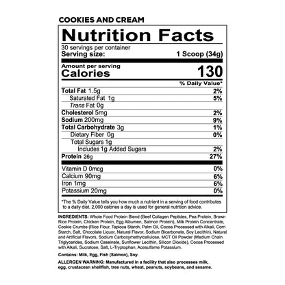 REDCON1 MRE Lite Whole Food Protein Powder