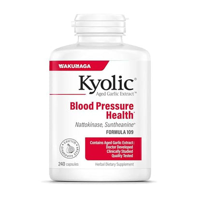 Kyolic Aged Garlic Extract Formula 109 - Blood Pressure Health Support
