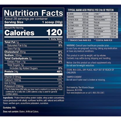 BodyTech Whey Tech Pro 24 Protein Powder - 24g Protein per Serving