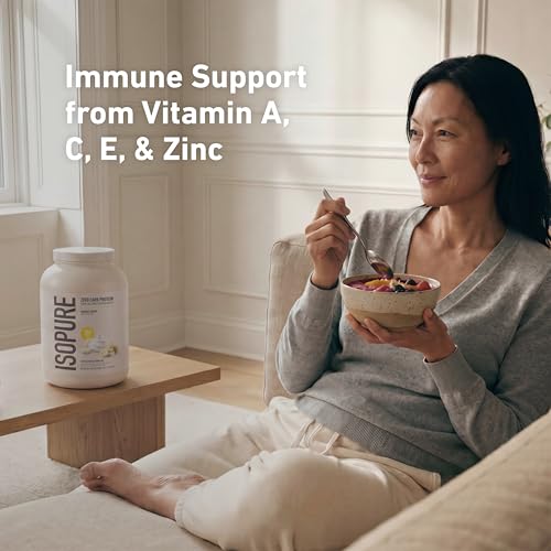 Isopure Creamy Vanilla Whey Isolate Protein Powder