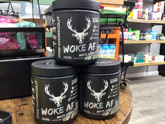 Woke AF Pre-Workout White Gummy Deer