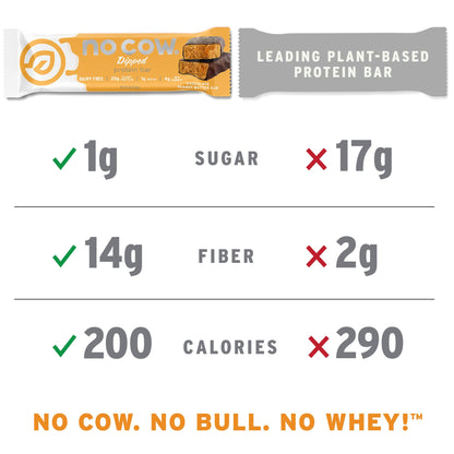 No Cow Vegan Protein Bars, Best Sellers, Upgraded