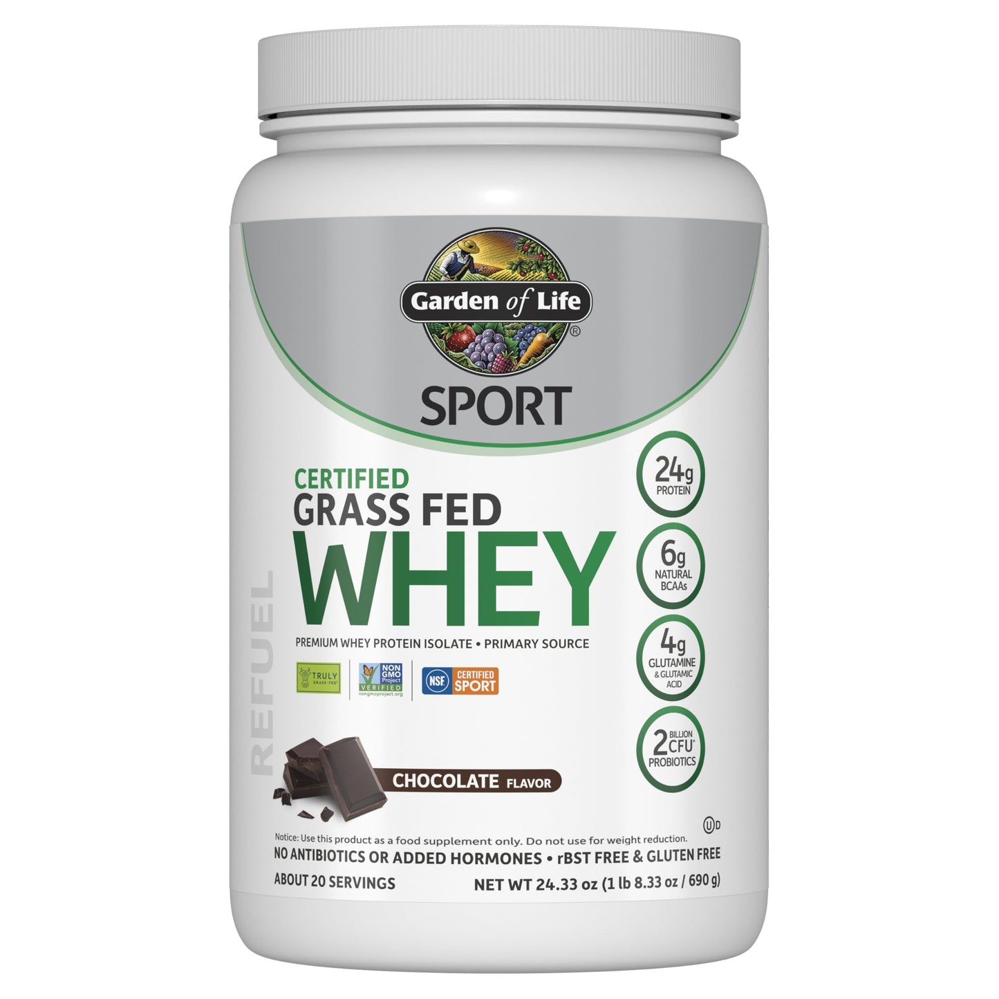 Garden of Life Sport Whey Protein Powder