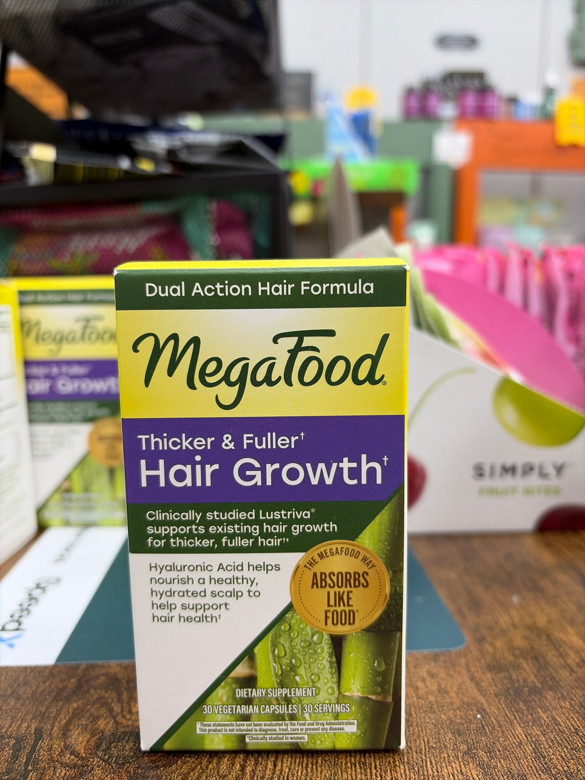 Megafood Thicker&Fuller Hair Growth 30 Vegetarian Capsules