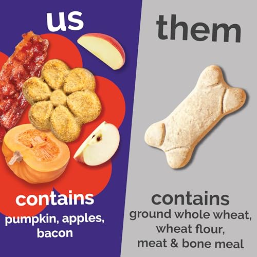 Fruitables Apple & Bacon Natural Dog Biscuits