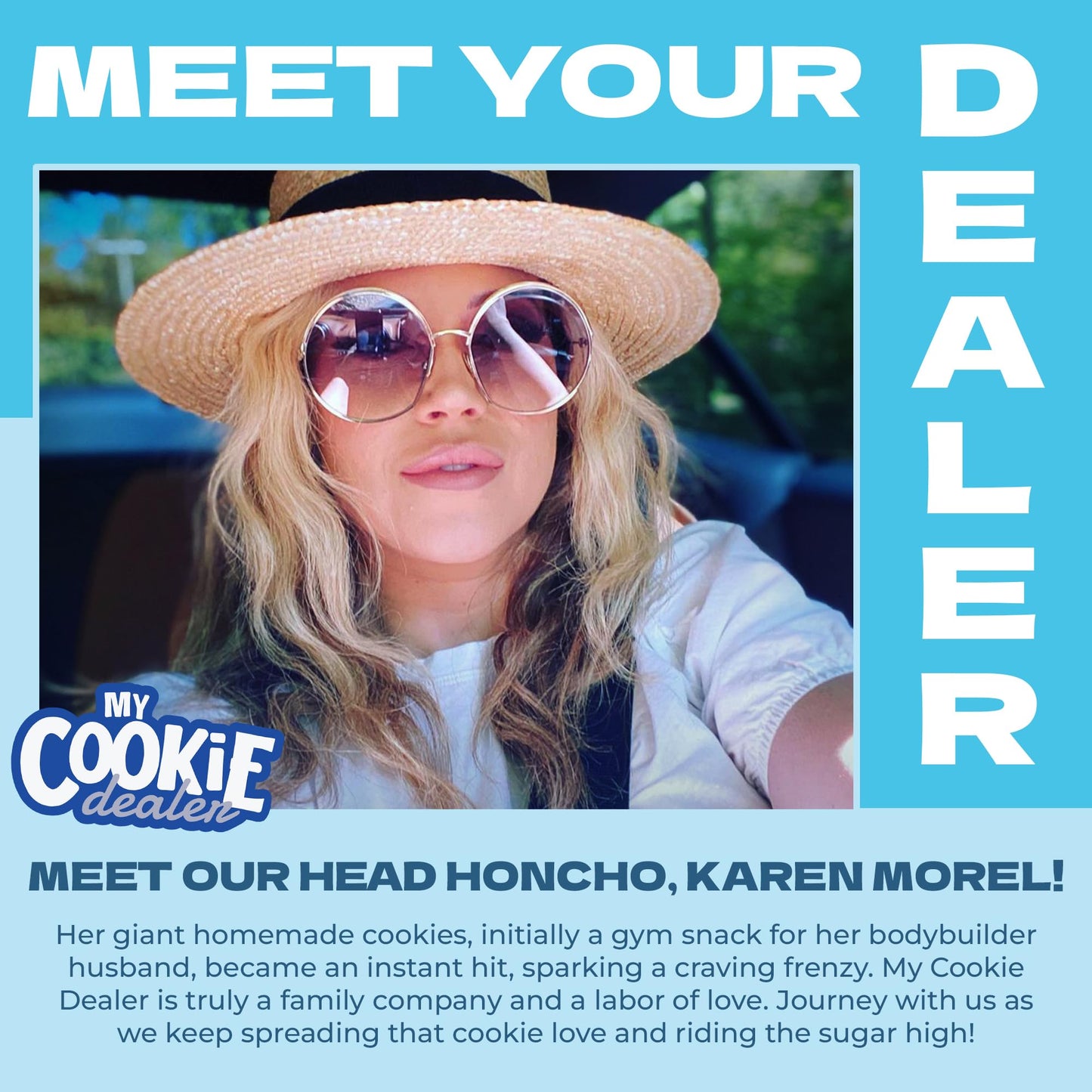 My Cookie Dealer Protein Cookies - 25g Protein per Bag (Made with RAW Nutrition) - Healthy Post Work-Out & Travel Snacks, Vegan