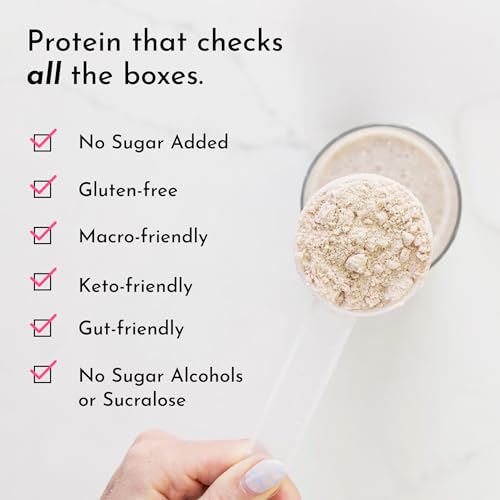 Protein Powder Made with 100% Grass Fed, Non Denatured Whey | Four Different Protein Sources from Organic Whole Food Ingredients | 15 Servings | 22g Protein