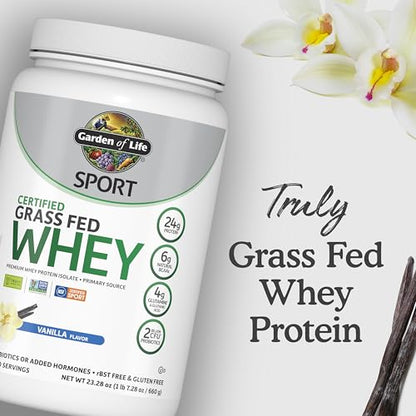 Garden of Life Sport Whey Protein Powder