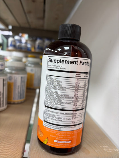 Mary Ruth’s Liquid Morning Multivitamin+Hair Growth Peach Mango 15.22 fl.oz