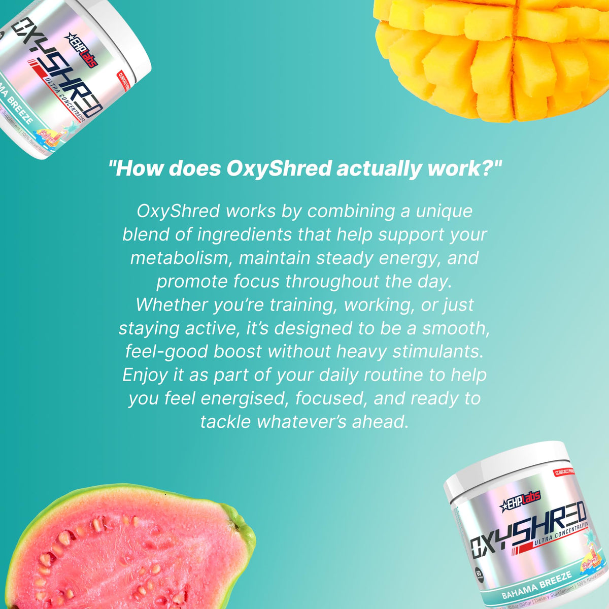 EHP Labs OxyShred Thermogenic Fat Burner Pre-Workout