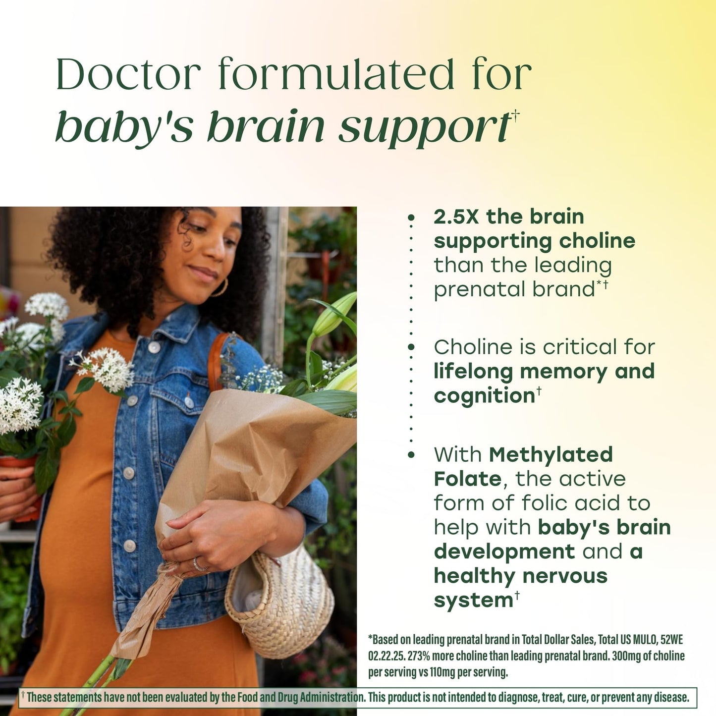 MegaFood Baby & Me 2 Prenatal Multi - Prenatal Vitamins for Women Before & During Pregnancy with Choline, Methyl Folate, and Iron - Dr. Formulated, Gluten-Free, Vegetarian