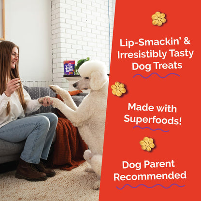 Fruitables Apple & Bacon Natural Dog Biscuits