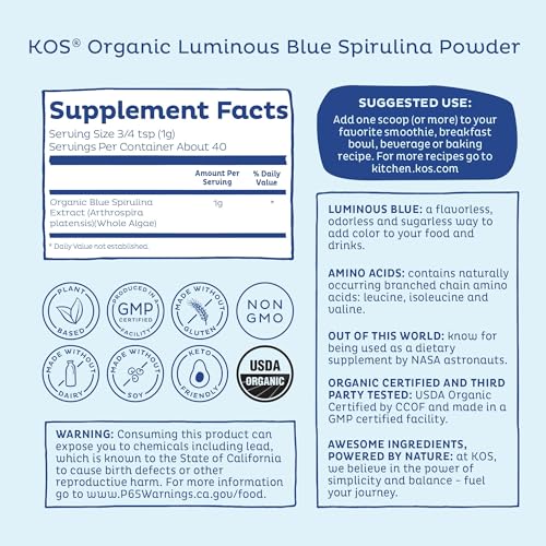 KOS Spirulina Supplement