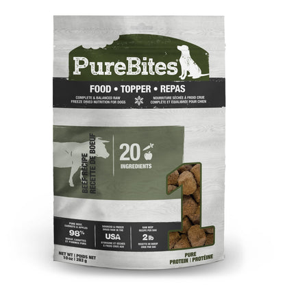 PureBites Freeze Dried Dog Food • Topper
