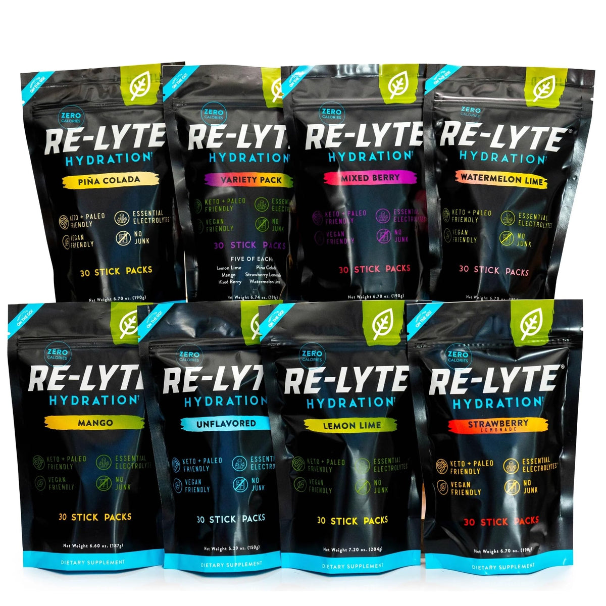 Redmond Re-Lyte Electrolyte Drink Mix - Flavored