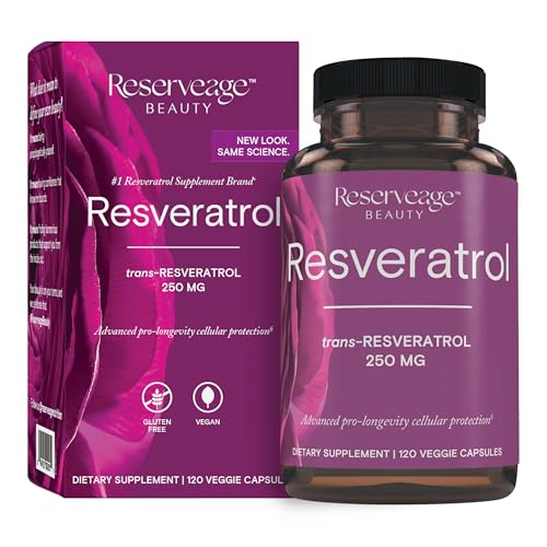 Reserveage Beauty Resveratrol 250 mg - Best Trans-Resveratrol