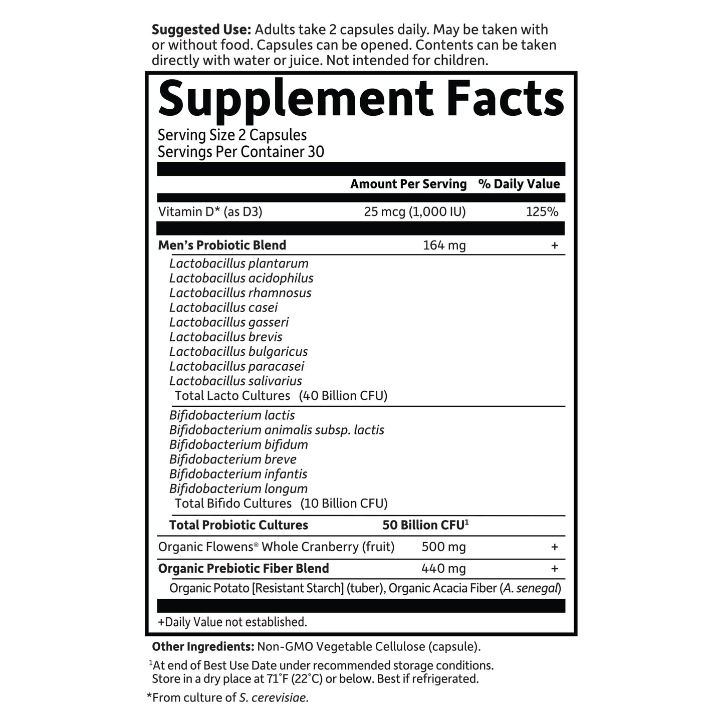 Garden of Life Dr. Formulated Prostate Probiotic
