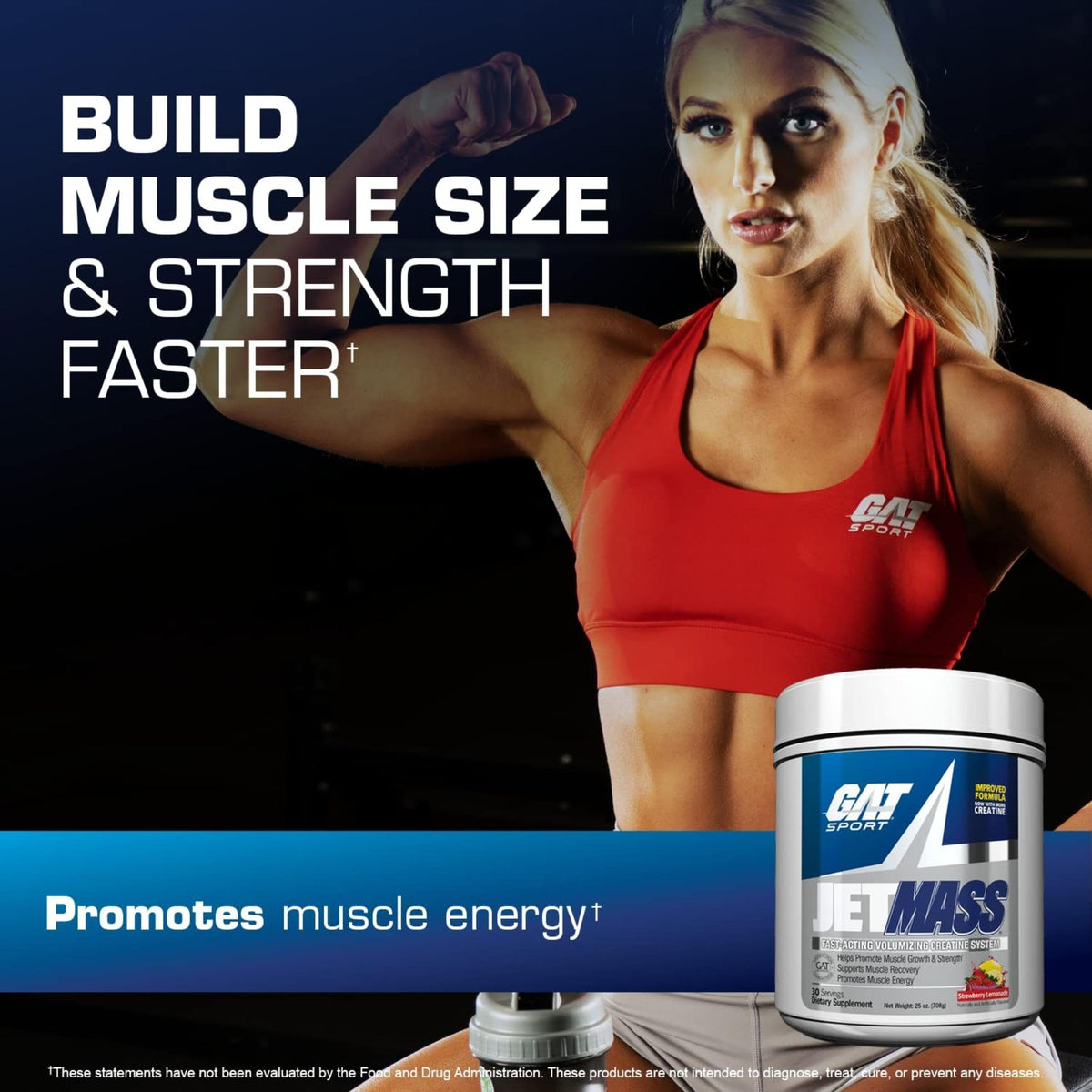 GAT SPORT JetMass Fact-Acting Volumizing Creatine System