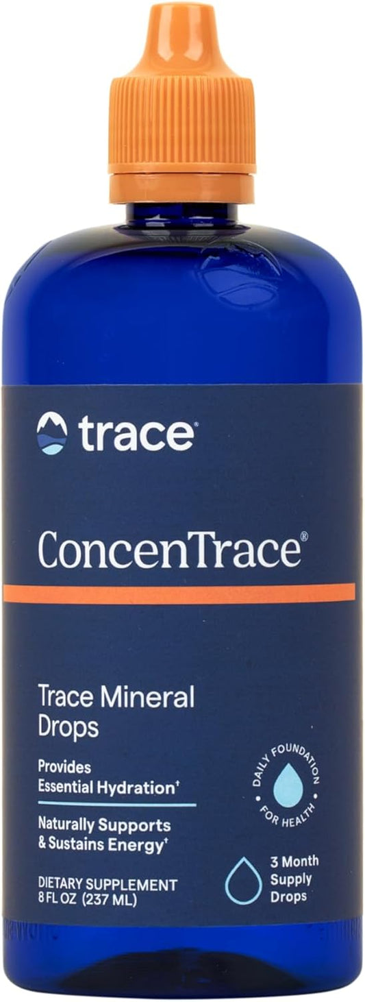 Trace Minerals ConcenTrace Trace Mineral Drops | Supports Energy, Digestion
