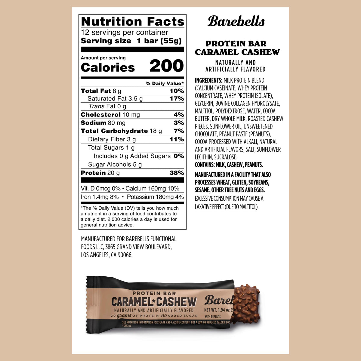 Barebells Protein Bars - Protein Snacks with High Protein - Chocolate Protein Bars