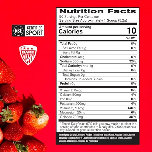 BARE PERFORMANCE NUTRITION BPN Electrolytes Hydration Drink Mix