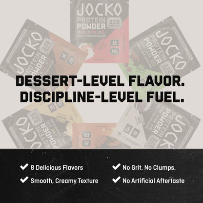 Jocko Fuel Whey Protein Powder, 22g Protein, Digestive Enzymes + Probiotic Blend