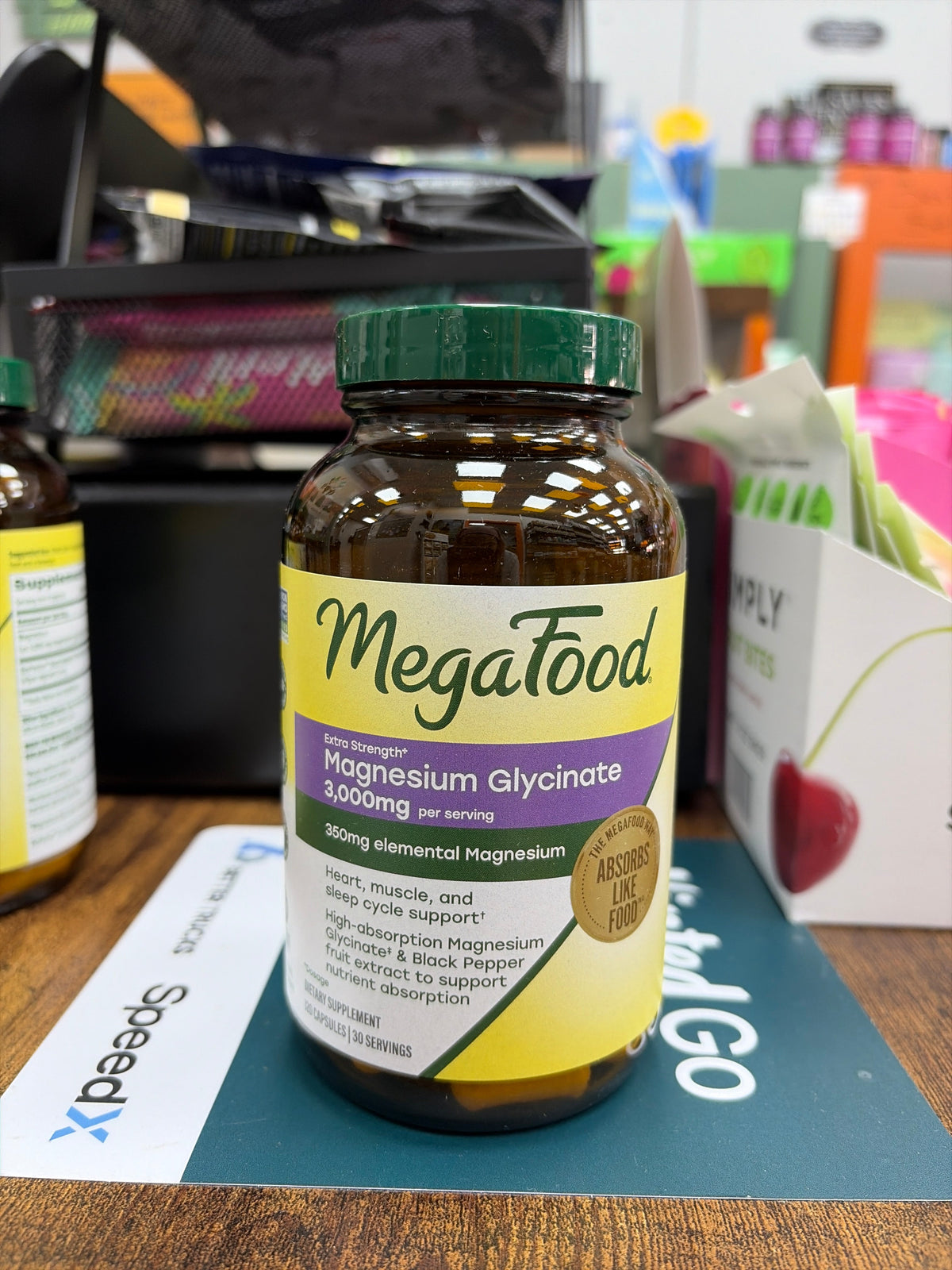 Megafood Extra Strength Magnesium Glycinate 3.000mg 120 Capsules