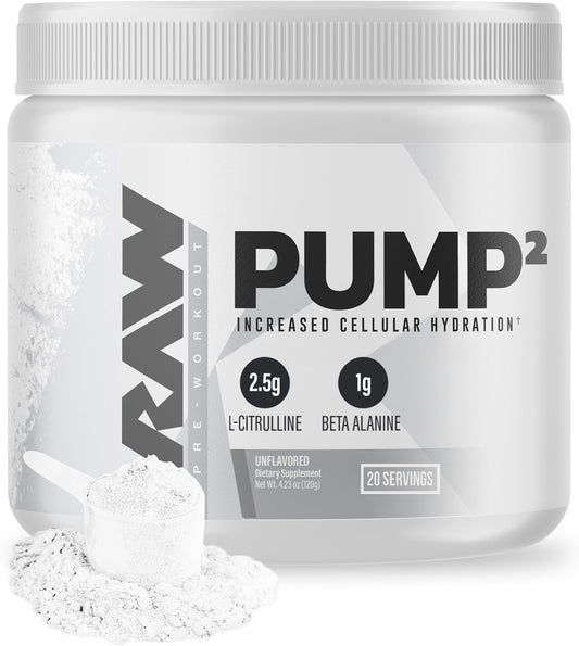 RAW Pump2 Pre Workout | Glycerol Pump Pre Workout Supplement