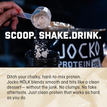 Jocko Fuel Whey Protein Powder, 22g Protein, Digestive Enzymes + Probiotic Blend