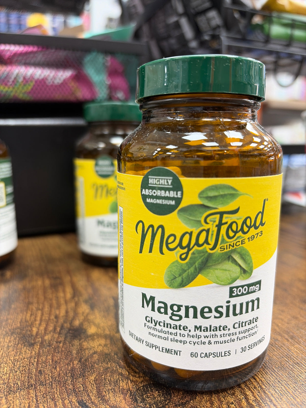 MegaFood 300mg Magnesium (60 capsules)