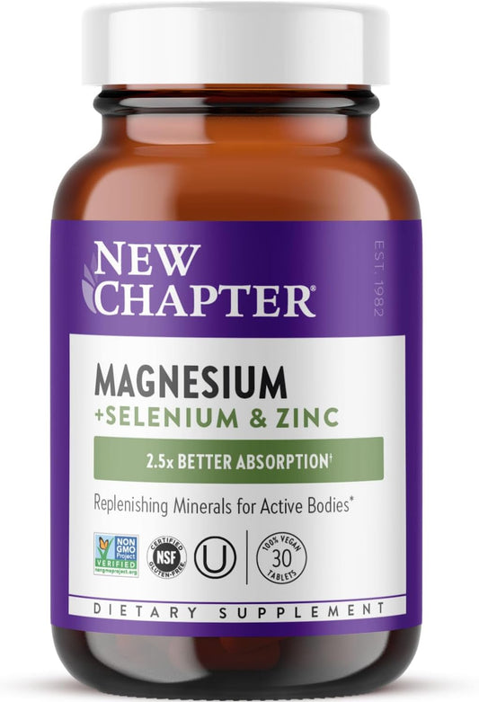 New Chapter Magnesium-Selenium-Zinc Supplement