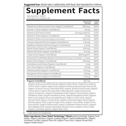 Garden of Life Once Daily Whole Food Multivitamin for Men