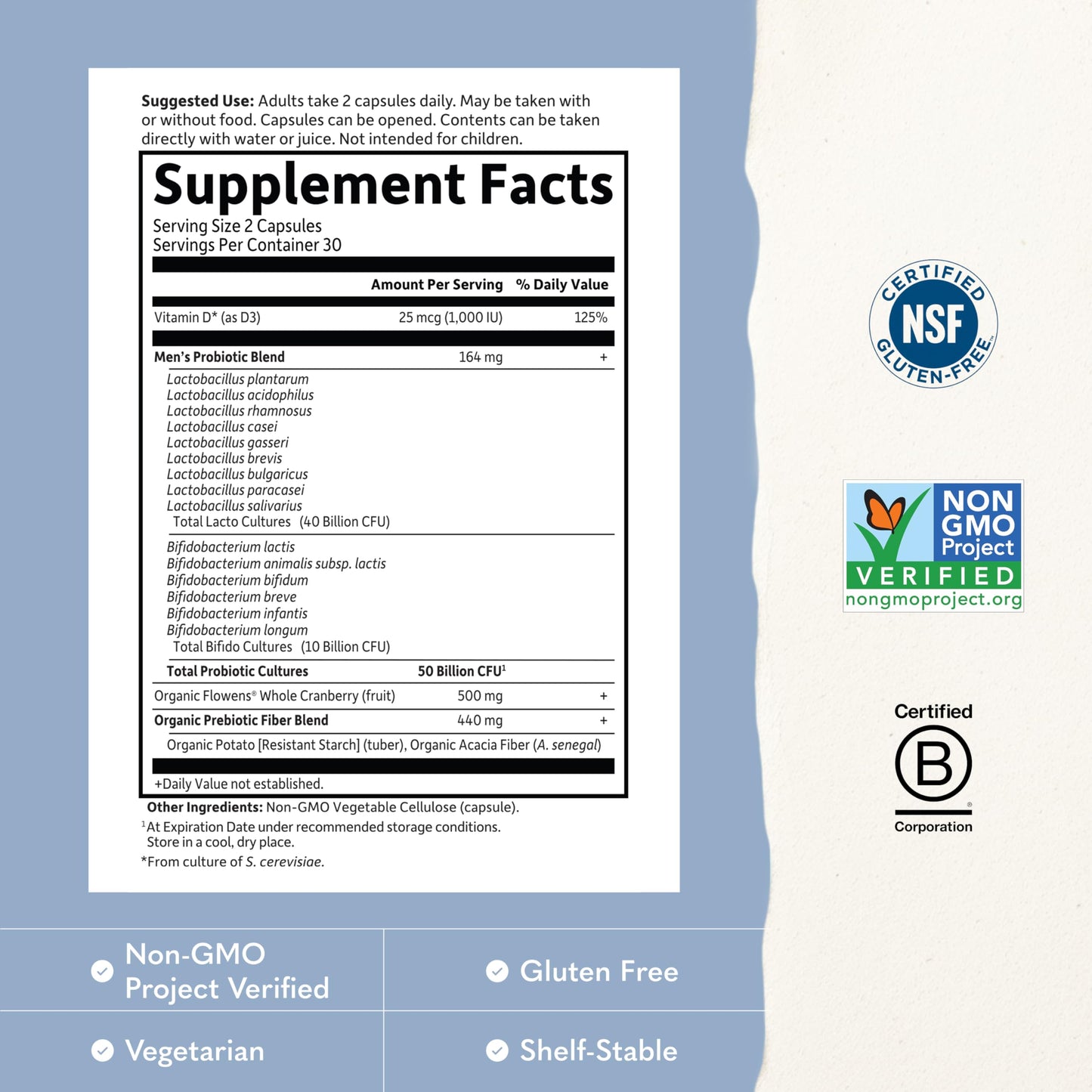 Garden of Life Dr. Formulated Prostate Probiotic