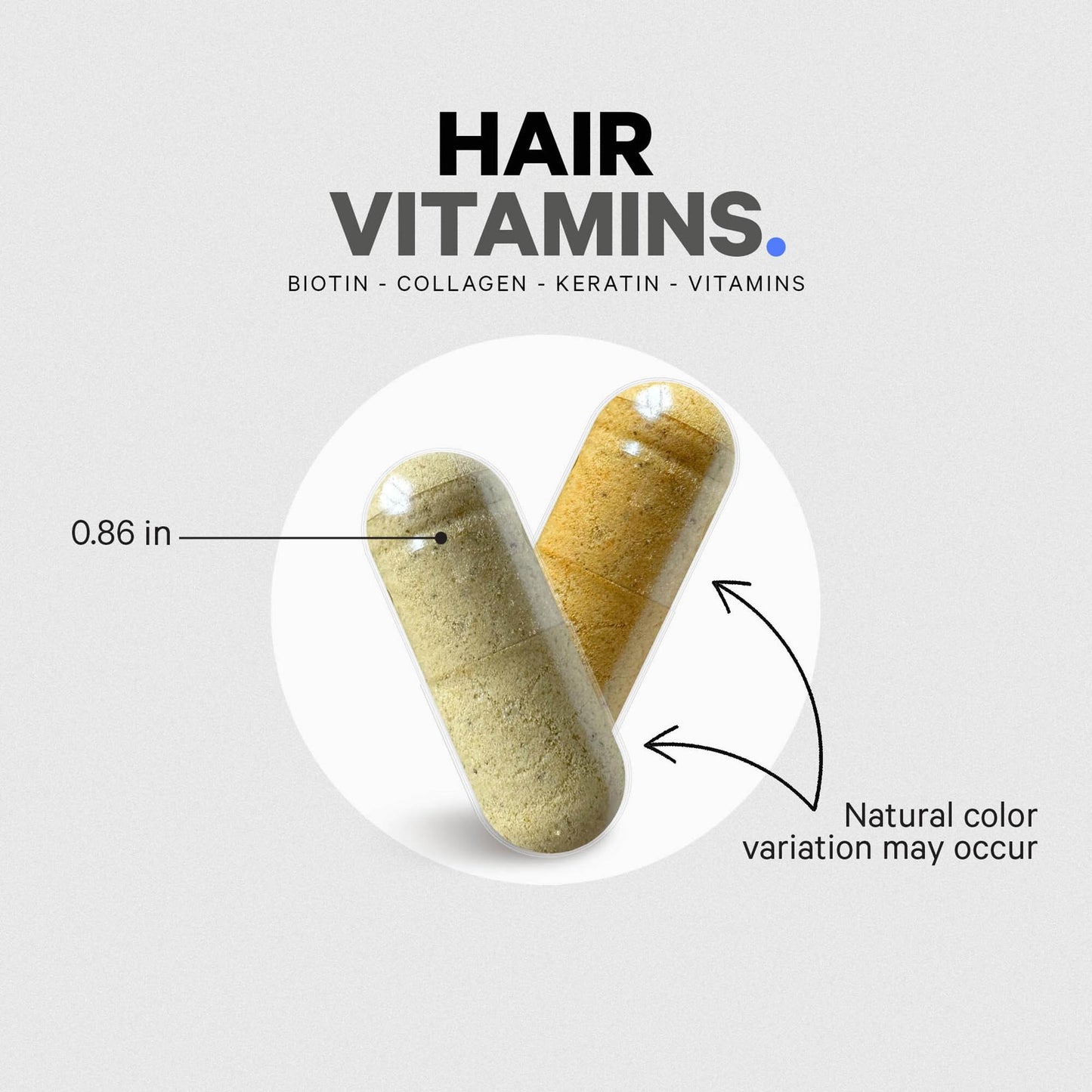 Codeage Hair Vitamins 10000 mcg Biotin, Keratin, Collagen, Vitamin A, B12, C, D3, E, Zinc