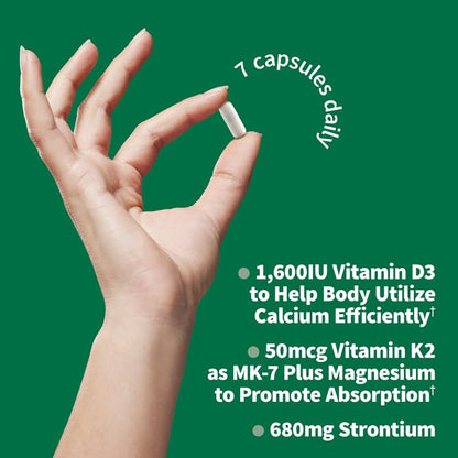 Garden of Life Calcium Supplement - Vitamin Code Grow Bone Made with Whole Foods