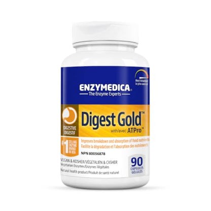 Enzymedica, Digest Gold + ATPro, Maximum Strength Enzymes