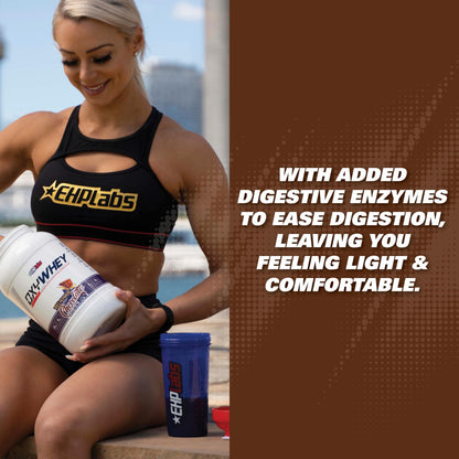 EHP Labs OxyWhey Lean Wellness Whey Protein Powder - 25g Protein