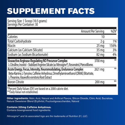Gat Nitraflex Nutritional Supplement, 300 Gram, DMAA free