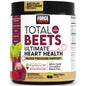 Force Factor Total Beets Energy Drink Mix, Superfood Beet Root Powder with Nitrates to Boost Energy and Support Circulation, Blood Flow, Nitric Oxide and Stamina, Heart Health Supplement