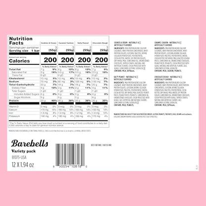 Barebells Protein Bars - Protein Snacks with High Protein - Chocolate Protein Bars
