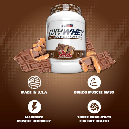 EHP Labs OxyWhey Lean Wellness Whey Protein Powder - 25g Protein
