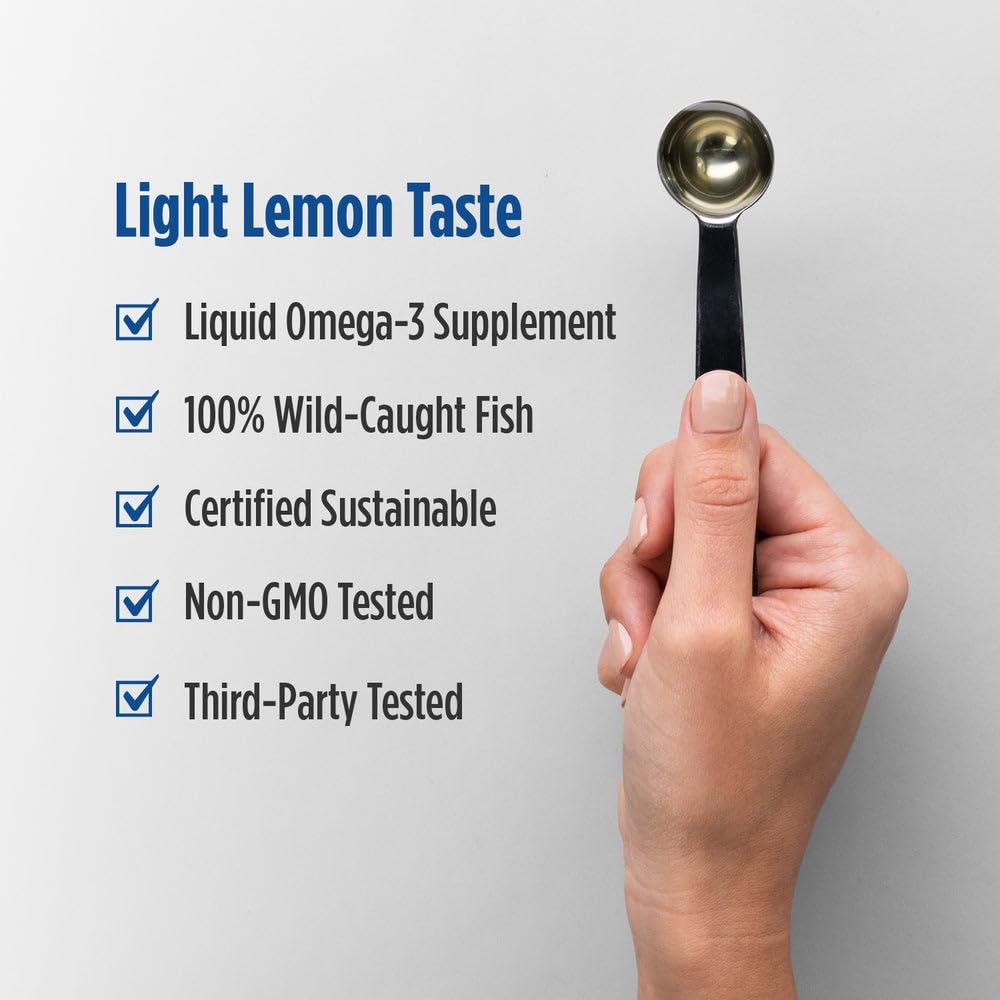 Nordic Naturals Omega-3 Liquid - Aids in Cognition, Heart Health, and Immune Support