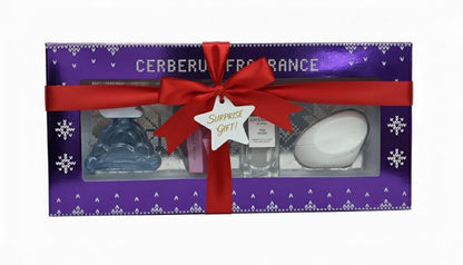 Aria Cerberus 4-Piece Women’s Mini Perfume Gift Set, Holiday Fragrance Sampler for Women, Travel Size Eau de Parfum, Romantic Floral Scent Collection
