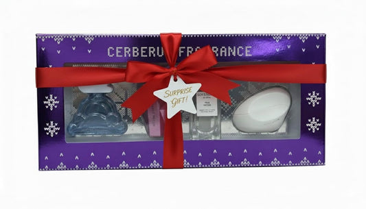 Aria Cerberus 4-Piece Women’s Mini Perfume Gift Set, Holiday Fragrance Sampler for Women, Travel Size Eau de Parfum, Romantic Floral Scent Collection