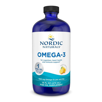 Nordic Naturals Omega-3 Liquid - Aids in Cognition, Heart Health, and Immune Support